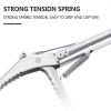 GeRRiT Snake Pliers Reptile Grab Rattlesnake Snake Hook Snake Rod Stainless Steel Snake Catcher for Snake Lovers Catching Handling Grabber Separate Small Pet Snake view 4
