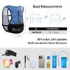 ICE FLAME Hydration Backpack Vest, 5L Multifunctional Outdoor Running Backpack fit 6.8 Inches Phone for Marathon Training, Hiking, Trail and Walking (Pink 1.5L Bladder) view 3