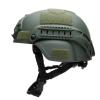 Tactical MICH 2000 Helmet, Adjustable ACH Airsoft Helmet with Ear Protection, Front NVG Mount and Side Rail view 1
