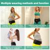 Strenbodi Pregnancy & Maternity Belt with Compression Groin Band - For Hernia, Pelvic Floor Pain Prolapse Belly Band with Groin Straps Uterine Prolapse (Large) view 3