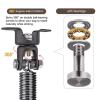 BeneLabel 360 Swivel Heavy Boxing Bag Hanger with Spring 275 LBs Capacity Heavy Bag Mount Spring for Punching Bags Ceiling Mount with Spring view 3