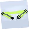 balacoo 2 Pcs Reflective Belt for Night Running Green Reflector Belt Night Reflective Belt Elastic Belt Reflective Waistband for Cycling Safety Reflective Belt Reflective Waist Belt Riding, Medium view 4