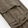GOKKILRW Men's Tactical Cargo Pants Military Utility Water Resistant Ripstop Combat Work Cargo Pants, Lightweight Athletic Outdoor Fishing Hiking Joggers Brown view 4