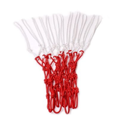SUPVOX Replacement Basketball Net Nylon Braided Heavy Duty Fits Standard Rims Great for School Sports Courts