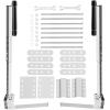 Colinktool Adjustable Boat Trailer Guide-on, Boat Trailer Guide Side Roller Guides System for Fishing Boat or Sailboat Trailer view 1