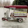 WYHBXD Electric Tricycle Awning, SANBENGZI Dump Truck Rainproof Tarpaulin, 3 Wheel Cargo Trike Windshield,Adult Tricycle Bike Cover (Size : L:110cm/43in W:90cm/35in) view 1