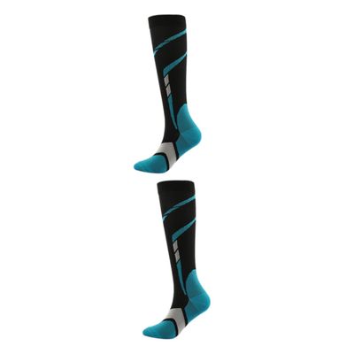 Yardwe Thermal Winter Warm Socks for Men Boot Socks Non-skid Base Breathable Material for Sports Hiking Cycling
