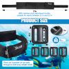 Tellegloww 4 Pcs 2.2 lb Dive Weights Belt for Scuba with 4 Pocket Zippered Scuba Weight Belt with Metal Quick Release Buckle Coated Dive Weights for Free Diving Spear Fishing Fit for Waist 32" to 52" view 2