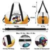 Personalized Kids Sport Duffel Bag Custom Gym Bag Weekender Bags Travel Luggage Bag for Girls & Boys Baseball view 2