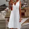 Aline Dresses for Women 2024 Sundresses for Women 2024 Casual Beach Sleeveless Resort Wear Vacation Sun Dresses Spring Summer Tank Dress Plus Size Dresses for Women 2024 view 2