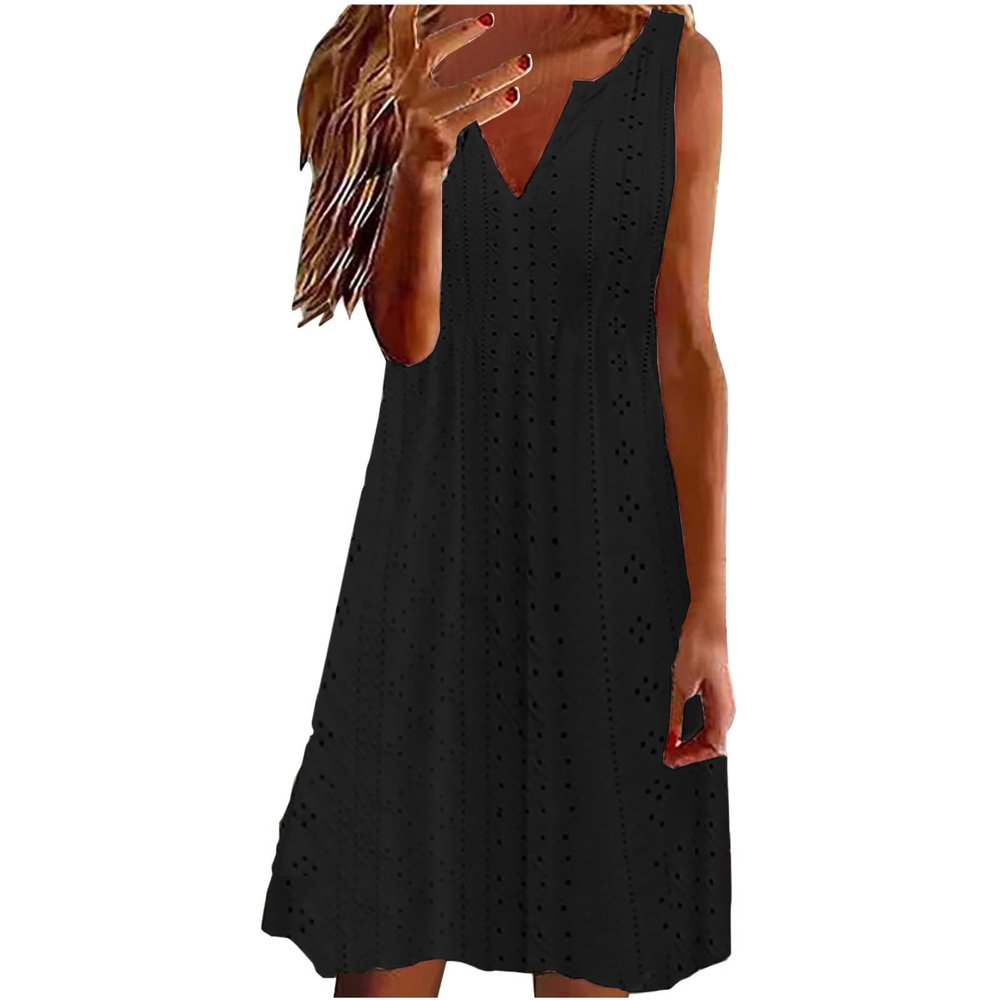Women Summer Dresses 2024 Sundresses for Women 2024 Casual Beach Sleeveless Resort Wear Vacation Sun Dresses Spring Summer Tank Dress Spring Dresses for Women 2024 Plus Size
