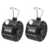 PATIKIL Clicker Counter, 2 Pack Handheld Tally Counter Mechanical 4-Digit Number Click Pitch Counter for Coaching Knitting, Golf, Lap, Fishing, Blue view 1