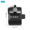 PATIKIL Clicker Counter, 2 Pack Handheld Tally Counter Mechanical 4-Digit Number Click Pitch Counter for Coaching Knitting, Golf, Lap, Fishing, Blue view 2