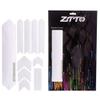 Bicycle Frame Protector Stickers - Bike Frame Protection Tape - Fork Protector High Impact Film - Scratch Resistant Road Bike Frame Covers (Blank Model) view 3