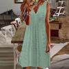 Women's Casual Dresses Sundresses for Women 2024 Casual Beach Sleeveless Resort Wear Vacation Sun Dresses Spring Summer Tank Dress Graduation Dresses view 2
