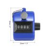PATIKIL Clicker Counter, Handheld Tally Counter Mechanical 4-Digit Number Click Pitch Counter for Coaching Knitting, Golf, Lap, Fishing, Blue view 2