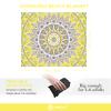 Hiwoss Beach Blanket Waterproof Sandproof Oversized 95x 80,Sand Free Beach Mat with Corner Pockets,Portable Mesh Bag for Beach Festival,Picnic,Travel and Outdoor Camping (Yellowtan) view 2