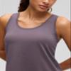 CRZ YOGA Pima Cotton Racerback Tank Top Purple Gray X-Small view 4