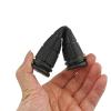 Zelerdo 2 Pairs Bike Handlebar Grips for Bikes (Black and Green) view 2
