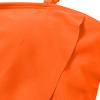 Akklian Women Two Piece Tankini Bathing Suit Bandeau Swim Top with Bottom Strapless Swimwear Tummy Control Swimsuit for Women Orange view 4