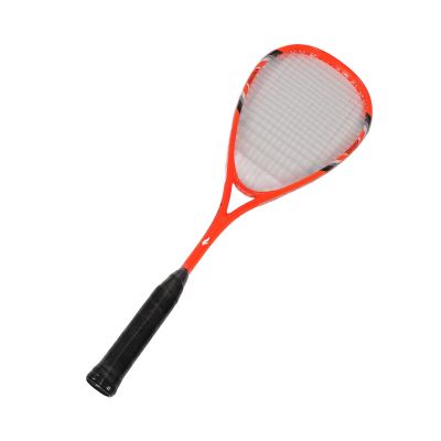 Keenso Squash Racket - Pre Tensioned Strings, Oversized Area, Lightweight Design for Comfortable Play, Versatile Application, Enhanced Shock Absorption (Orange)