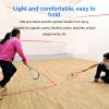 Keenso Squash Racket - Pre Tensioned Strings, Oversized Area, Lightweight Design for Comfortable Play, Versatile Application, Enhanced Shock Absorption (Orange) view 3