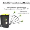 COYEUX Tennis Ball Machine, Automatic Ball Launcher Tennis Practice Equipment, Adjustable Launching Angle, Speed, Rotation Frequency, 50 Large Capacity, for All Tennis Lovers view 2