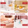 ABOOFAN Ceramic Dessert Plate 8.26In Multifunctional Trinket Dish Jewelry Tray Fruit Plate Appetizer Serving Tray Minimalist Home Decor view 2