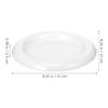 ABOOFAN Ceramic Dessert Plate 8.26In Multifunctional Trinket Dish Jewelry Tray Fruit Plate Appetizer Serving Tray Minimalist Home Decor view 4