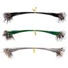 BE-TOOL 25Pcs Fishing Lure Wire Traces Leaders,Steel Wire Fishing Leaders Saltwater Tackle Rigs with Swivels,Snaps(15#, Black) view 1