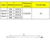 BE-TOOL 25Pcs Fishing Lure Wire Traces Leaders,Steel Wire Fishing Leaders Saltwater Tackle Rigs with Swivels,Snaps(15#, Black) view 2