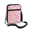 TODIYADDU Valentine's Day Love Heart Sling Bag for Women Crossbody Purse Novelty Messenger Bag Small Shoulder Bag Mini Phone Pouch Purse with Adjustable Strap and Zip Pocket Portable Chest Bag view 1