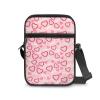 TODIYADDU Valentine's Day Love Heart Sling Bag for Women Crossbody Purse Novelty Messenger Bag Small Shoulder Bag Mini Phone Pouch Purse with Adjustable Strap and Zip Pocket Portable Chest Bag view 2