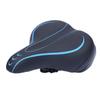 balacoo Ergonomic Bike Seat Cushion Thickened Shock-Absorbing Saddle Pad for Comfort Fits Standard Bike Seats for Mountain Road and Folding Blue view 1