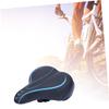 balacoo Ergonomic Bike Seat Cushion Thickened Shock-Absorbing Saddle Pad for Comfort Fits Standard Bike Seats for Mountain Road and Folding Blue view 2