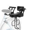 XIEEIX Rear Child Bike Seat,Rear Mounted Child Bike Seats,Back Mount Child Seat with Back Rest Armrest Foot Pedals,Width Adjustable Bicycle Rear Seat,Fits All Bicycle Rear Frames view 1