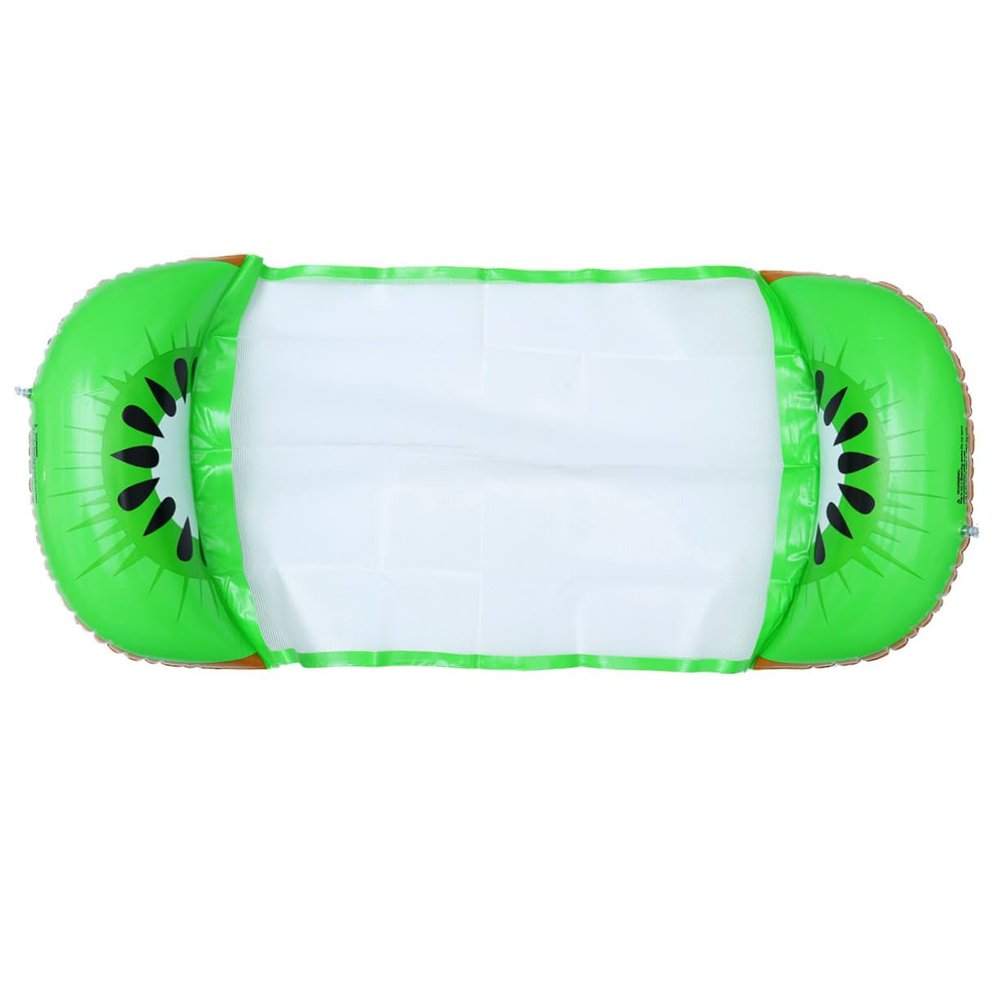 Outanaya 1pc Inflatable Floating Hammock Comfortable for Pool Beach Pattern Easy to Inflate and Portable Floating Mat for Adults