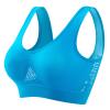 Wire Free Bras with Support and Lift Womens Breathable No Underwire Bra Wireless Everyday Bras Seamless Sports Bra Wirefree Yoga Bra with Removable Pads Bras for Older Women Light Blue L view 2
