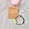 Tennis Ball Bracelet Gifts for Son Daughter Birthday Gift for Grandson Granddaughter Sports Bracelet for Friend Bestie Tennis Party Favors for Sister Brother Tennis Team Gifts for Tennis Players Lover view 4
