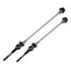 X AUTOHAUX 1 Pair Bike Bicycle Quick Release Axles Skewers Lever Front Rear Bike Axle Wheel Hub 140mm 180mm Black for MTB Moutain Road Bike view 1