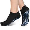 ELUTONG Pilates Non Slip Grip Socks for Women 1 Pairs Yoga Barre Ballet Workout Hospital Grippy Sock view 1