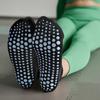 ELUTONG Pilates Non Slip Grip Socks for Women 1 Pairs Yoga Barre Ballet Workout Hospital Grippy Sock view 3