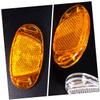 Balacoo Bike Wheel Reflectors Yellow Reflector Bike Decoration Safe Warning Device view 4