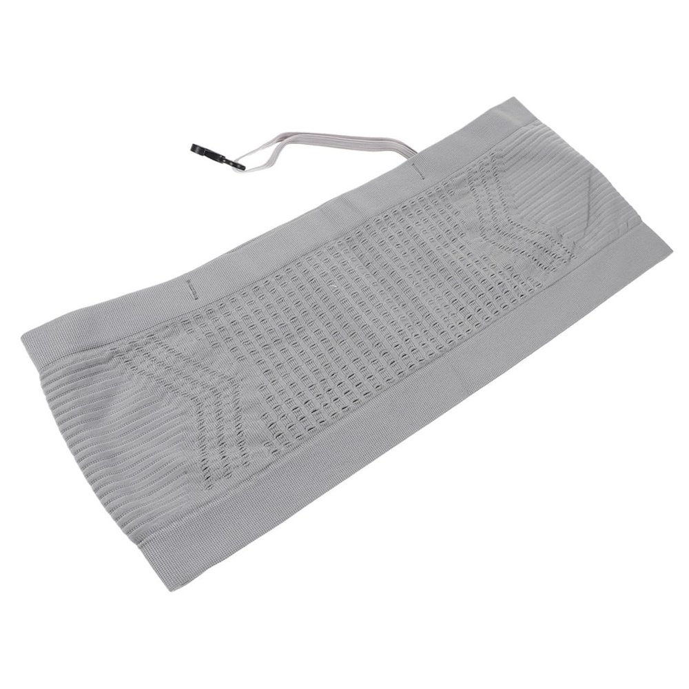 KOMBIUDA Elastic Running Waist Belt Bag for Fitness Multi-function Storage Pouch Strap Breathable Material for Outdoor Activities and Jogging Gray