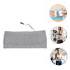 KOMBIUDA Elastic Running Waist Belt Bag for Fitness Multi-function Storage Pouch Strap Breathable Material for Outdoor Activities and Jogging Gray view 3