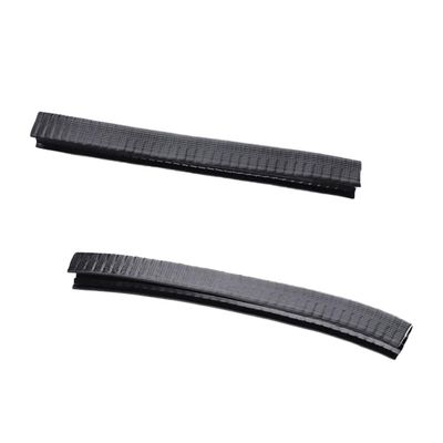 Outanaya Thickened Skateboard Bumper Strips Anti-Collision Protection for Standard and Fish-Shaped Boards Easy Installation Durable Wear-Resistant Material Fit Black