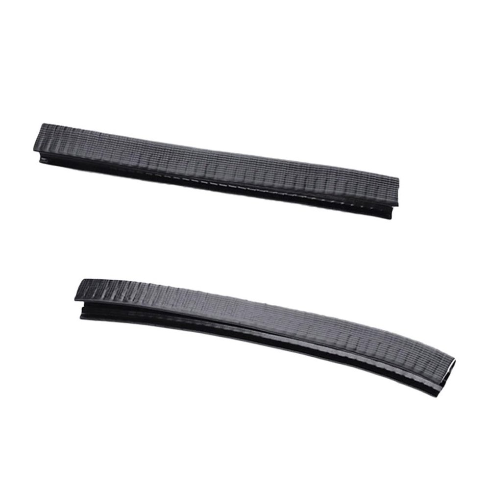 Outanaya Thickened Skateboard Bumper Strips Anti-Collision Protection for Standard and Fish-Shaped Boards Easy Installation Durable Wear-Resistant Material Fit Black