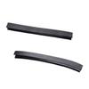 Outanaya Thickened Skateboard Bumper Strips Anti-Collision Protection for Standard and Fish-Shaped Boards Easy Installation Durable Wear-Resistant Material Fit Black view 1