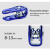 HERCHR Fixed Micro Pulley, Aluminum Alloy Rope Climbing Pulley 20KN Slack Tender General Purpose for Hitch Tending Rigging Lifting Aloft Work Rappelling Rescue Emergency(Blue) view 2