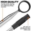 JKL 9Ft/12Ft Golf Ball Retriever for Water Telescopic, Stainless Steel Shaft, High Durability Double-Sided Ball Picker Upper Grabber, Golf Gifts for Golfers view 3